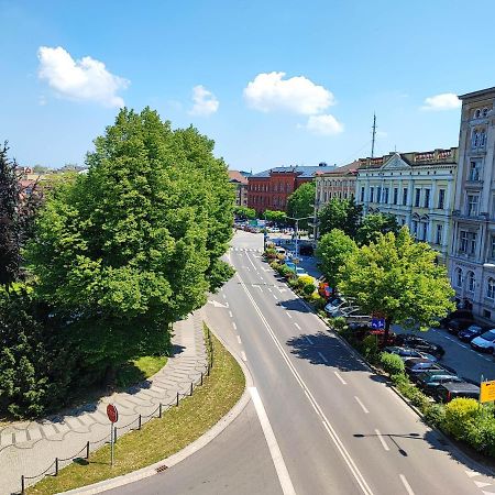 Апартаменти Centrum Apartament Przytulny Свідниця Екстер'єр фото